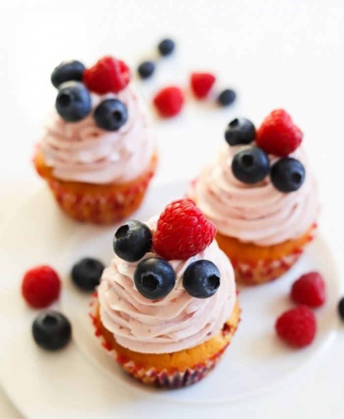 Ovocné cupcakes