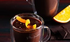 Pomerančová horká čokoláda s chilli