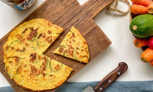 “Nevaječná” omeleta s kimchi