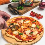 Pizza Margherita - odlehčenější vegetariánská verze