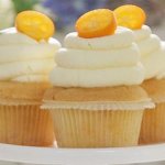 Pomerančové cupcakes s mascarpone