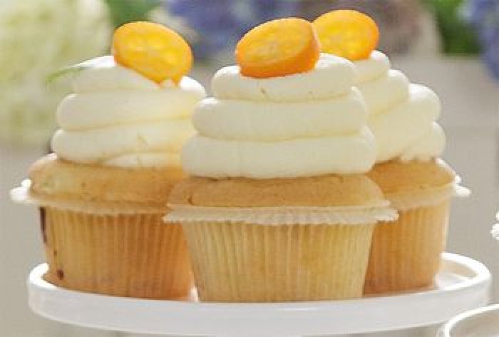Pomerančové cupcakes s mascarpone